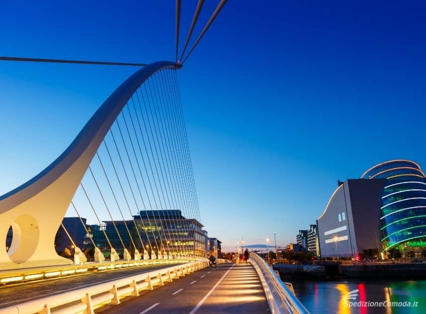 Ponte Samuel Beckett a Dublino